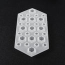 DIY Diamond Resin Casting Molds Silicone Jewelry Pendant Craft Making Mould