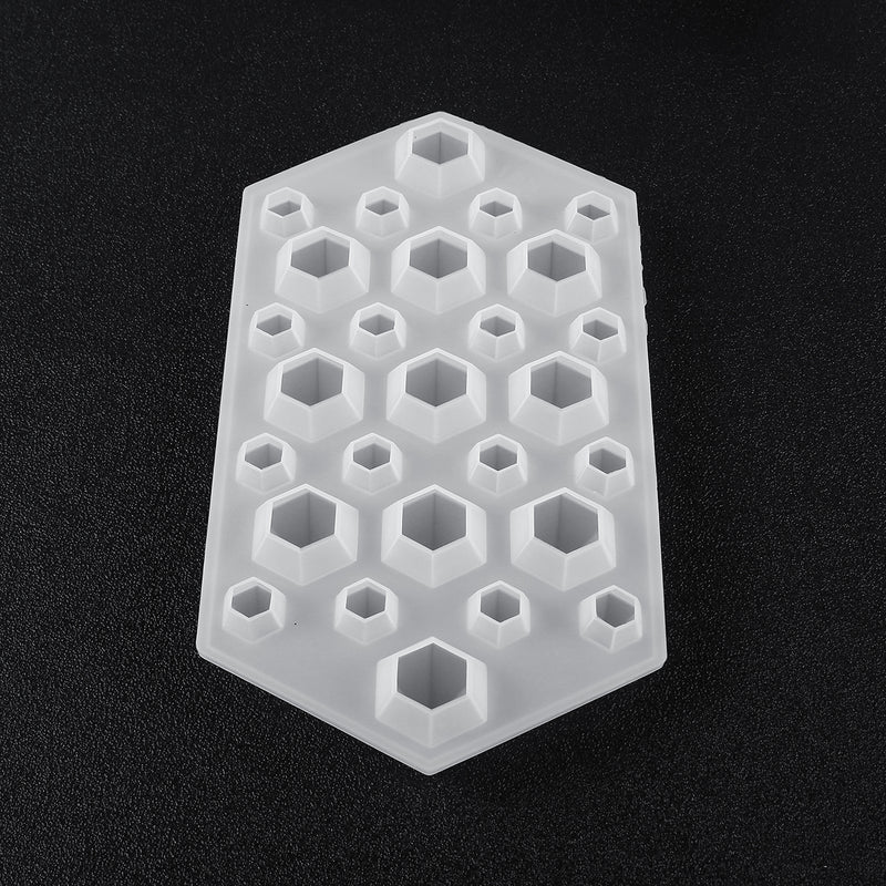 DIY Diamond Resin Casting Molds Silicone Jewelry Pendant Craft Making Mould