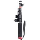 F096-52 Universal Trekking Pole Selfie Stick Multi-function Monopod for Mobile Phones Action Video Camera Gopro