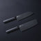 HuoHou Cool Black Kitchen Non-Stick Knifes Stainless Steel Knifes Set 307mm Slicing Knifes and 298mm Chef Knifes Cutter from Xiaomi Youpin