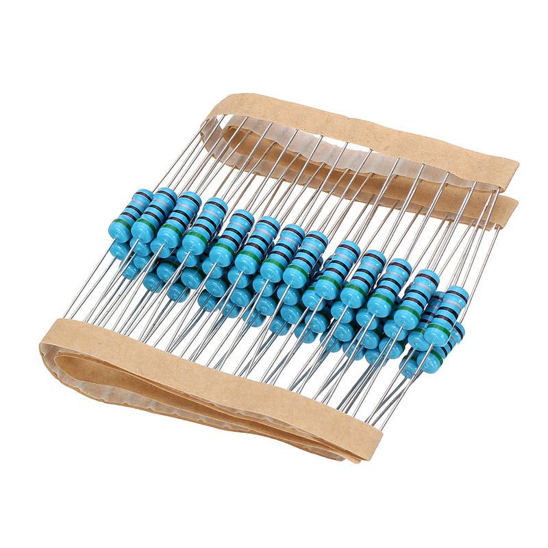 50pcs 1W Metal Film Resistor 1% 5.1 ohm