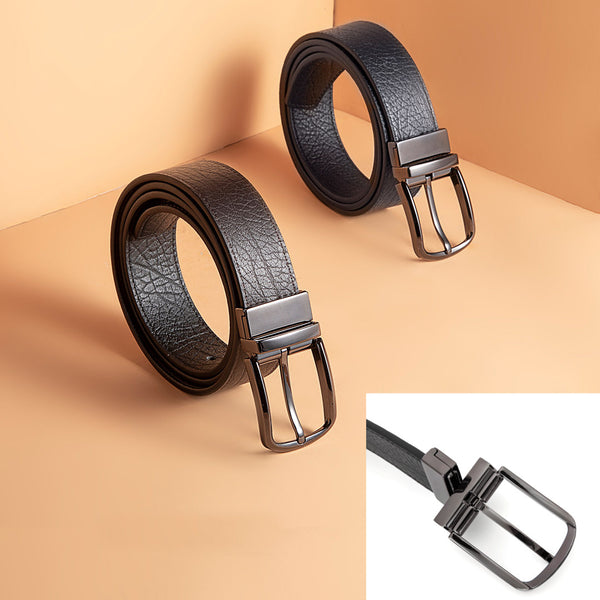 XIAOMI VLLICON Double-Sided Rotating Pin Buckle Leather Belt Breathable Leisure Wrist For Men Waistband