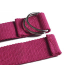 KALOAD 2.5m Yoga Stretch Strap Fitness Exercise Yoga Strap Waist Leg Resistance Bands D-Ring Belt