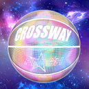 CROSSWAY Luminous Basketball PU Leather Wear-resistant Glowing No. 7 Basketball Team Sport Equipment