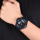 SYNOKE 9601 Men Fashion Luminous Dual Display Watch Waterproof Outdoor Sport Digital Watch