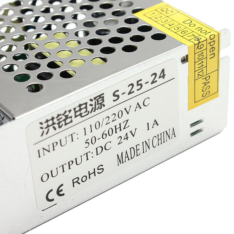 24V 1A Switching Power Supply 110-220V AC Switch Power Supply Transformer for Mechanic Engineer