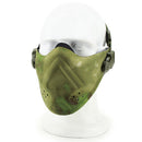 WoSporT Camouflage Half Face Mask For Airsoft CS Paintball Tactical Military Costume