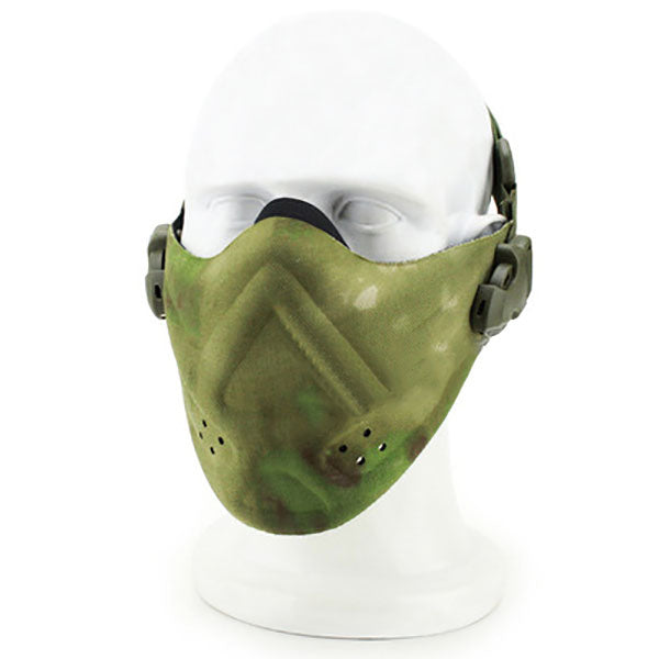 WoSporT Camouflage Half Face Mask For Airsoft CS Paintball Tactical Military Costume