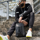 Tangcool TC77106 USB Crossbody Bag Oxford Cloth 9.7inch Laptop Bag Travel Shoulder Bag