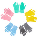 Silicone Multi-function Kitchen Cleaning Magic Glove Dishwashing Brush