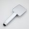 Modern Handheld Shower Head Single Function ABS Plastic Square Hand Sprayer Head Replacement