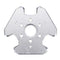 Aluminum Alloy M3 Delta Kossel Fisheye Effector 3mm Hammock Hanging Station ForV5/V6 Extruder 3D Printer Part