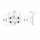 High Power LED PCB Bulb Beads Chips Car Indoor Reading Lamp Aquarium Heat Sink
