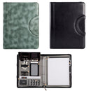 Fichario Binder A4 Document File Folder Case Manager Padfolio Business Office Organizer File Cabinet Holder Zipper Briefcase Bag Notebook