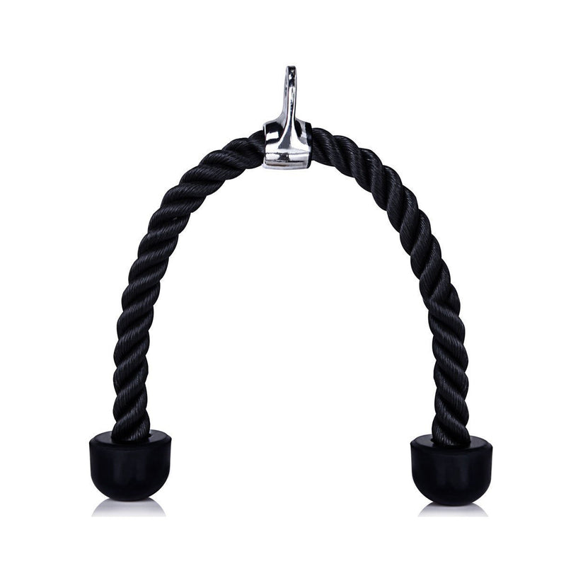 70cm Bicep Tricep Training Pulldown Rope Cable Fitness Rope Gym Muscle Training Exercise Tools