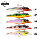 SeaKnight SK015 1PC 19g 75mm Sinking Fishing Lure Pencil 3D Eyes Simulation Skin Hard Fish Baits