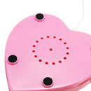 USB Charging Portable Heart-Shaped Electric Warmer Cup Bottle Mat Coffee Cup Heater Mug Pad