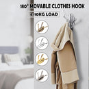 Clothes Hook /180 Movable Home Hooks/ Home Clothes Hook/ 180 Movable Clothes Single Hook/ Rotation Bathroom Wall Mount Hanger Tool Supply