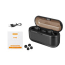 TWS Wireless Stereo Hifi Earphone Dual LED display Gaming Headphone Waterproof With 2000mAh Power Bank