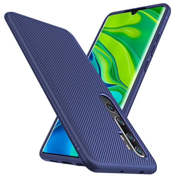 Bakeey Carbon Fiber Texture Ultra-thin Soft Silicone Shockproof Protective Case for Xiaomi Mi Note 10 / Xiaomi Mi Note 10 Pro / Xiaomi Mi CC9 Pro