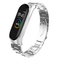 Bakeey Three Beads Solid Stainless Steel Watch Band Watch Strap Replacement for Xiaomi Miband 4