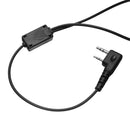 Open Motorcycle Helmet Headset Earpiece for Ken-wood Baofeng Puxing Wouxun Ham Two-way Radio