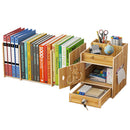 Adjustable Book Shelf Separate Pencil Pen Holder Storage Box Rack Desk Stationery Density Plate Desktop Organizer