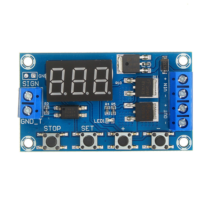 XY-J04 Trigger Cycle Time Delay Switch Circuit  Double MOS Tube Control Board Relay Module