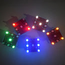 3Pcs Geekcreit DIY Shaking Blue LED Dice Kit With Small Vibration Motor
