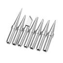 7pcs WELLER Tips PES51 LR21 Soldering Iron Tips Universal Lead Free ETP ETO ETS ETA ETF ETAA ETKN