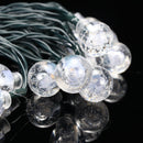 5M Outdoor Solar Powered 20 LED Bulb String Light Garden Holiday Christmas Wedding lamp