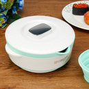 Silicone Portable Folding Electric Hot Pot Heated Food Container Cooker Camping