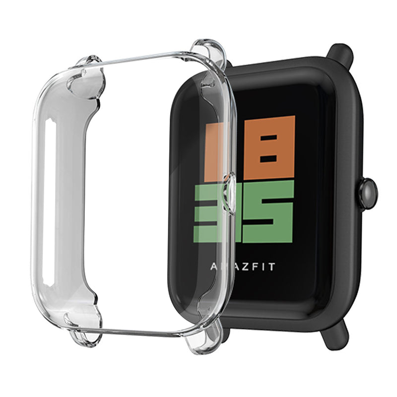 Bakeey TPU Metal Plating Anti-drop Full Package Design Protector for Amazfit Bip Lite Smart Watch from xiaomi Eco-System
