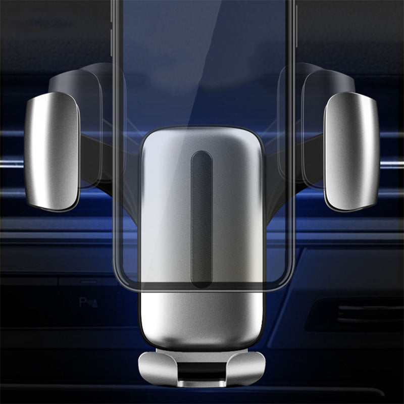 Bakeey Metal Gravity Linkage Automatical Lock 360 Degree Rotation Car Mount Air Vent Holder Stand for Xiaomi Moible Phone