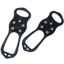 Outdoor 5 Teeth 8 Type Crampons Antiskid Non-slip Shoes Cover Snow Urban Nail Tools
