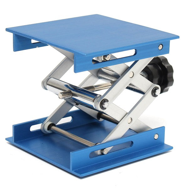 4inch Aluminum Lifting Platforms Stand Rack Scissor Lab-Lifting Oxide Lab Jack Stand Scissor