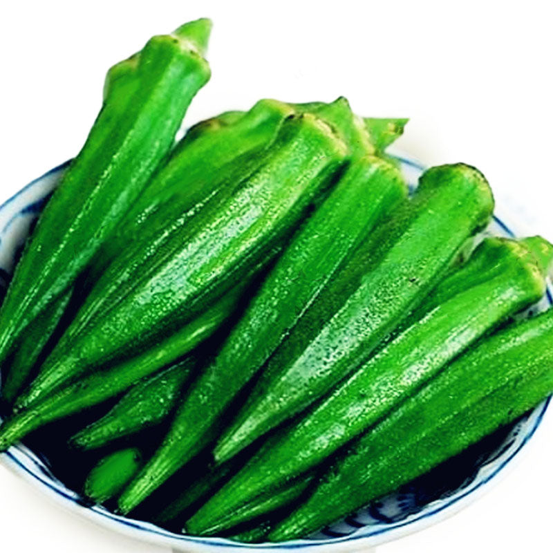 Egrow 20PCS/Pack Okra Seeds Organic Non GMO Okra Vegetable Flores For Home Garden Potted Plants