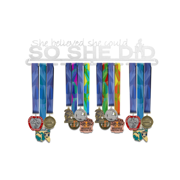 Stainless Steel Metal Medals Display Hanger Rack Running Sport Metal Rack Hook Sport Medal Holder