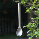Keith Ti5319 Titanium Long Handle Ultralight Spork Spoon Outdoor Camping Picnic Travelling Tableware
