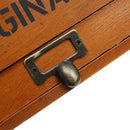 3 Tier Wood Letter Pen Rack Stationery Drawer Holder Desktop Organizer Storage Mail Sorter