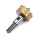 Drillpro 5pcs HSS 6542 Titanium Coated Hole Sawtooth HSS Hole Saw Cutter Drill Bit Set 16/18.5/20/25/30mm