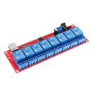 8 Channel 12V HID Driverless USB Relay USB Control Switch Computer Control Switch PC Intelligent Control Relay Module