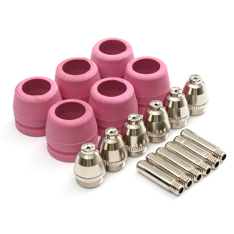 18 Consumables For Plasma Cutter AG60/SG55 Pilot Arc Welding Torch Tools