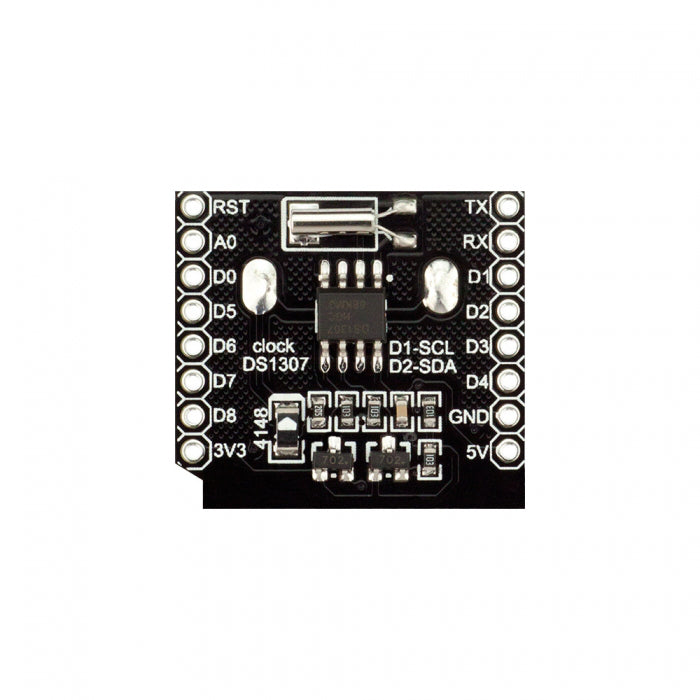 10Pcs RobotDyn RTC DS1307 Real Time Clock Battery Shield With Pin Headers Set
