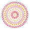 150cm European Style Thin Polyester Fiber Beach Yoga Towel Round Bed Sheet Tapestry Tablecloth