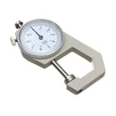 Round Dial Thickness Gauge Range 20mm Accuracy 0.1mm Metal Paper Leather Craft Tool
