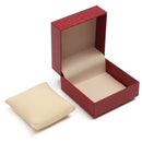 Red Clamshell Wristwatch Bracelet Jewelry Gift Display Storage Box Case Holder