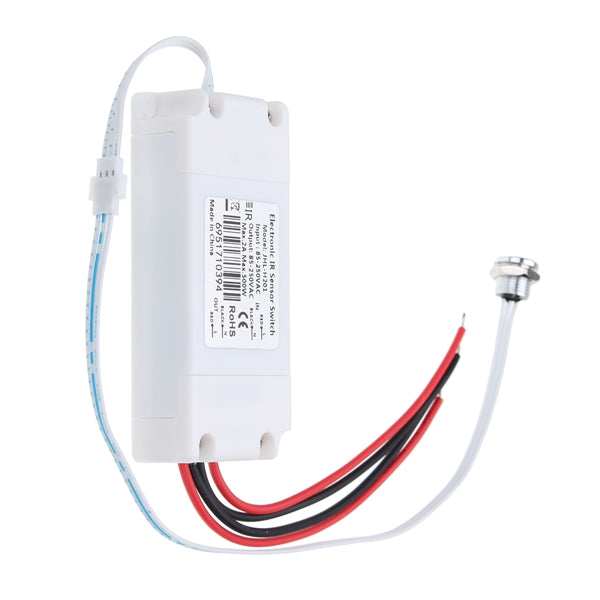 AC 85-250 2A Touchless IR Infrared Body Motion Sensor On/Off Light Switch For Kitchen Cabinet