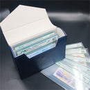 Banknotes Storage Box Holder For Book Currency Letter Paper Money