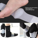 2x Silicone bandage belt Foot Pain Relief Plantar Fasciitis Insole Pads Orthotic Arch Support